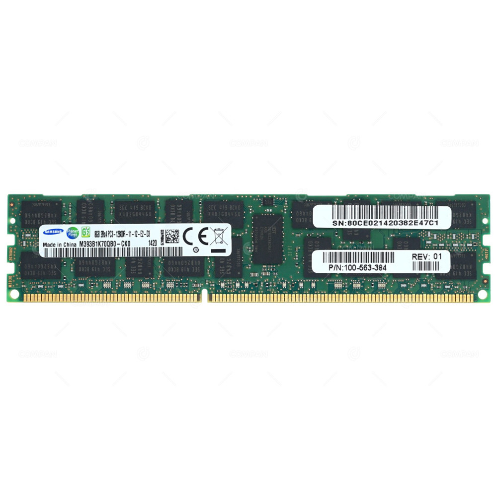 100-563-384 EMC DDR3 8GB 2RX4 PC3-12800 1600MHZ RDIMM FOR EMC DD4500